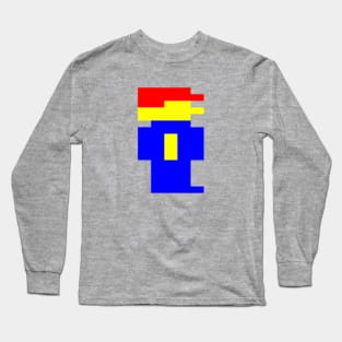 Cuthbert in the Mines - Solo Pixel Art Long Sleeve T-Shirt